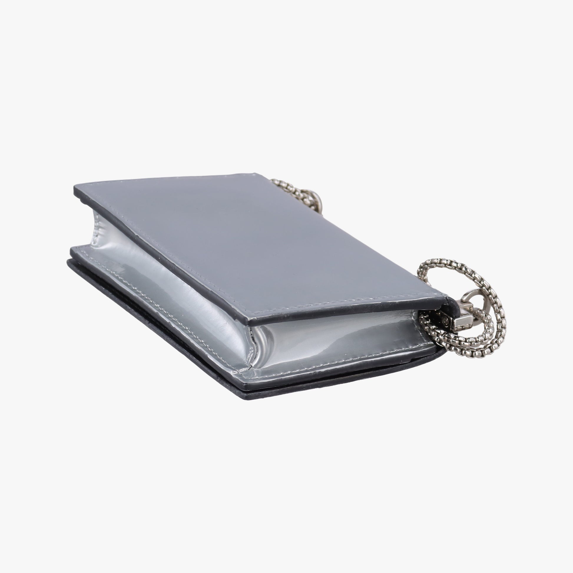 Chain Pouch Nube Spazzolato Leather  181 Eチェーン ポーチ ヌーベ  ブラッシュドレザー 181 E