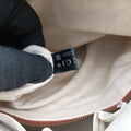 Bamboo Brown GGCanvas×Leather 339002 D015352521バンブー ブラウン GGキャンバス×レザー 339002 D015352521