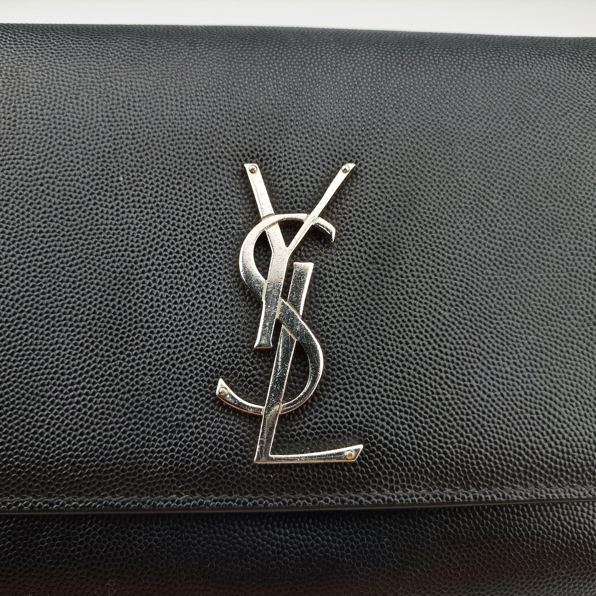 KATE Black Caviar Skin 364021 YSL364021.0619ケイト ブラック キャビアスキン 364021 YSL364021.0619