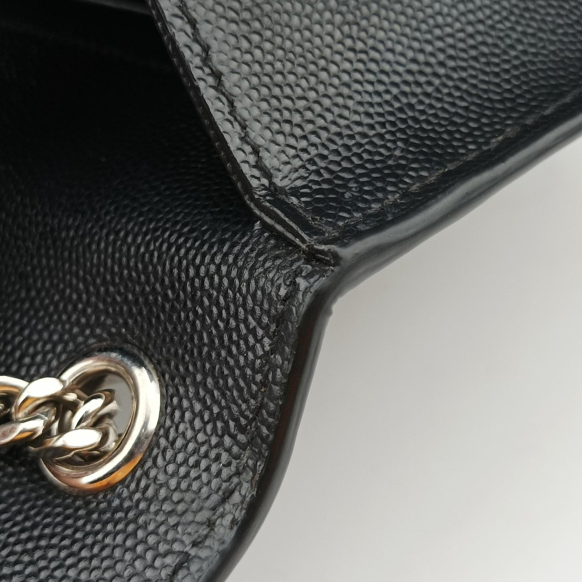 KATE Black Caviar Skin 364021 YSL364021.0619ケイト ブラック キャビアスキン 364021 YSL364021.0619