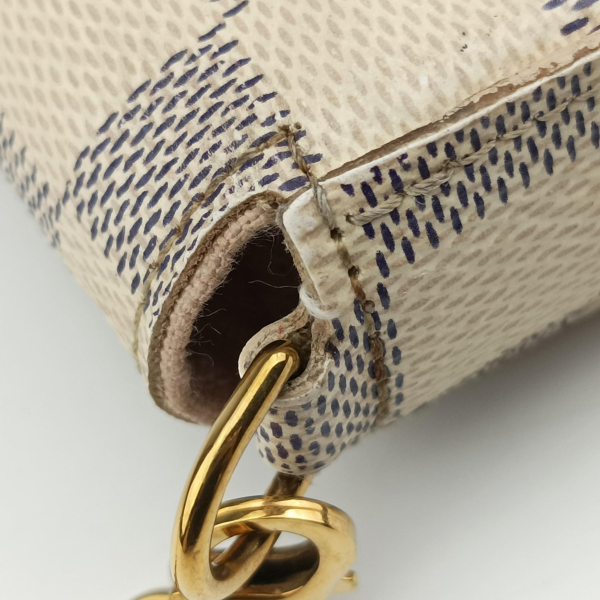 Pochette FeLICIE Azur Damier Canvas N63106 MI1199ポシェットフェリシー アズール ダミエキャンバス N63106 MI1199
