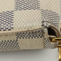 Pochette FeLICIE Azur Damier Canvas N63106 MI1199ポシェットフェリシー アズール ダミエキャンバス N63106 MI1199