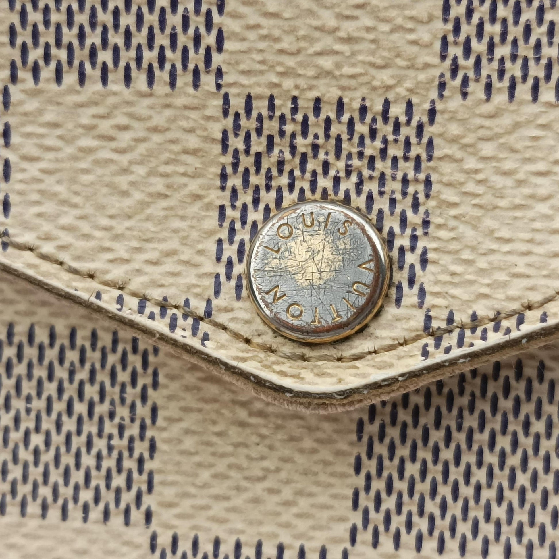 Pochette FeLICIE Azur Damier Canvas N63106 MI1199ポシェットフェリシー アズール ダミエキャンバス N63106 MI1199