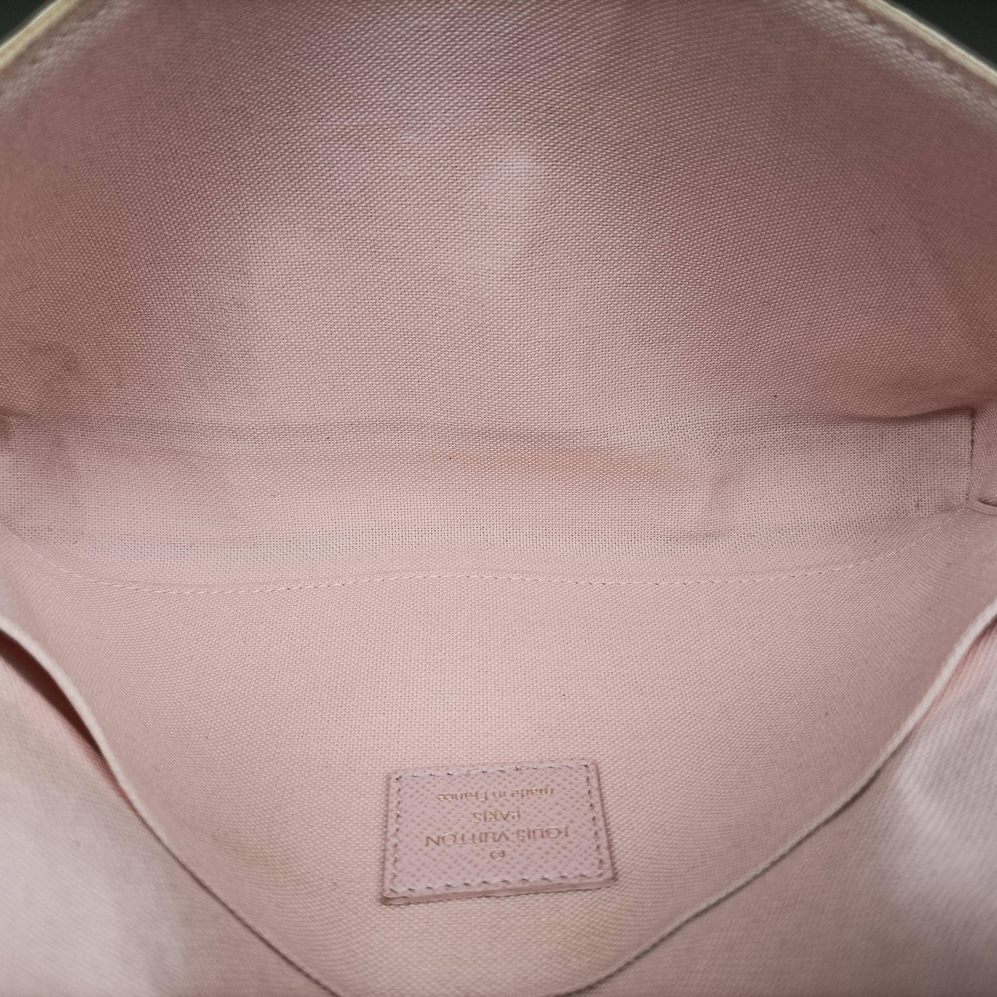 Pochette FeLICIE Azur Damier Canvas N63106 MI1199ポシェットフェリシー アズール ダミエキャンバス N63106 MI1199