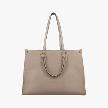 OntheGo MM Beige Monogram Empreinte M45607 IC ChipオンザゴーMM ベージュ系 モノグラム アンプラント M45607 ICチップ