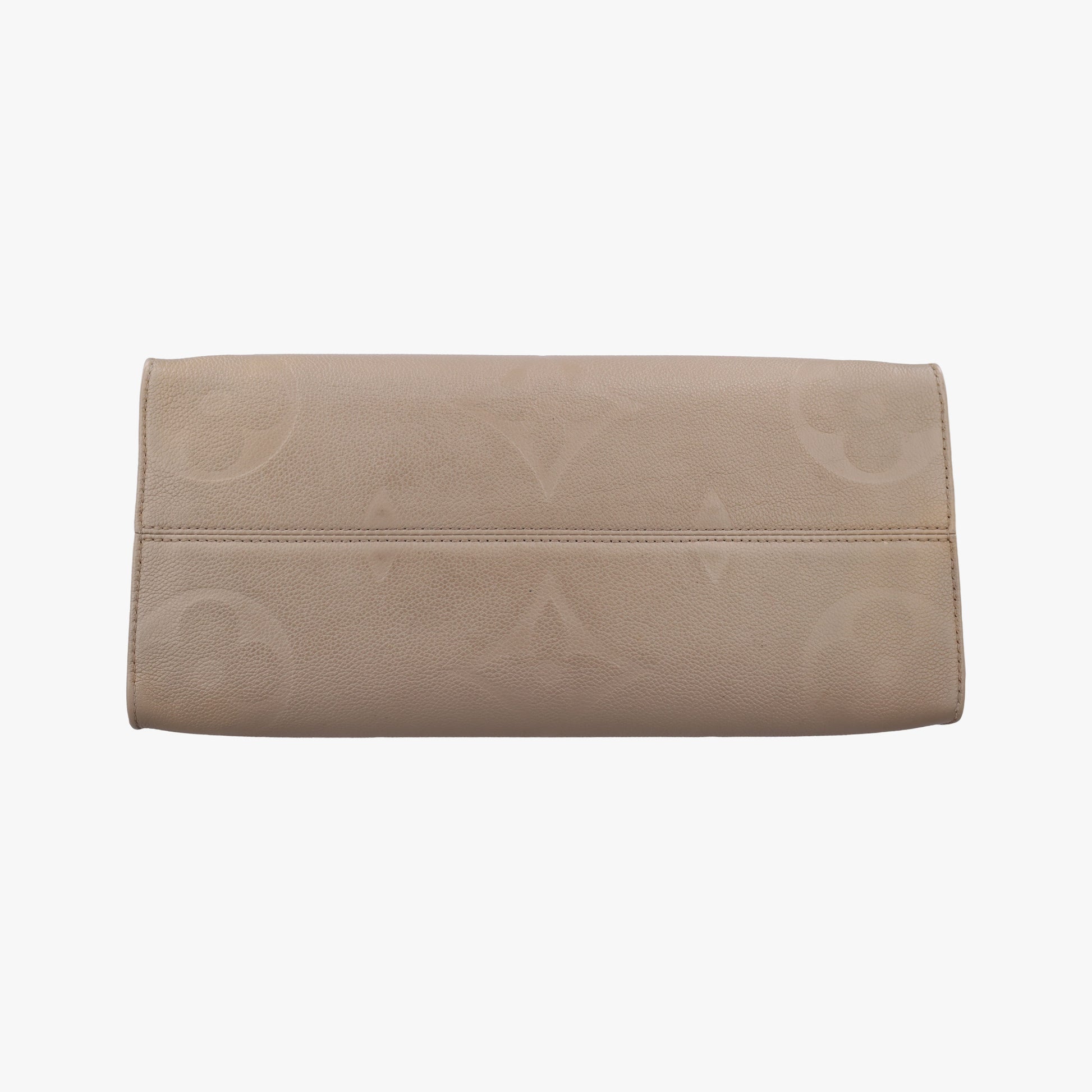 OntheGo MM Beige Monogram Empreinte M45607 IC ChipオンザゴーMM ベージュ系 モノグラム アンプラント M45607 ICチップ