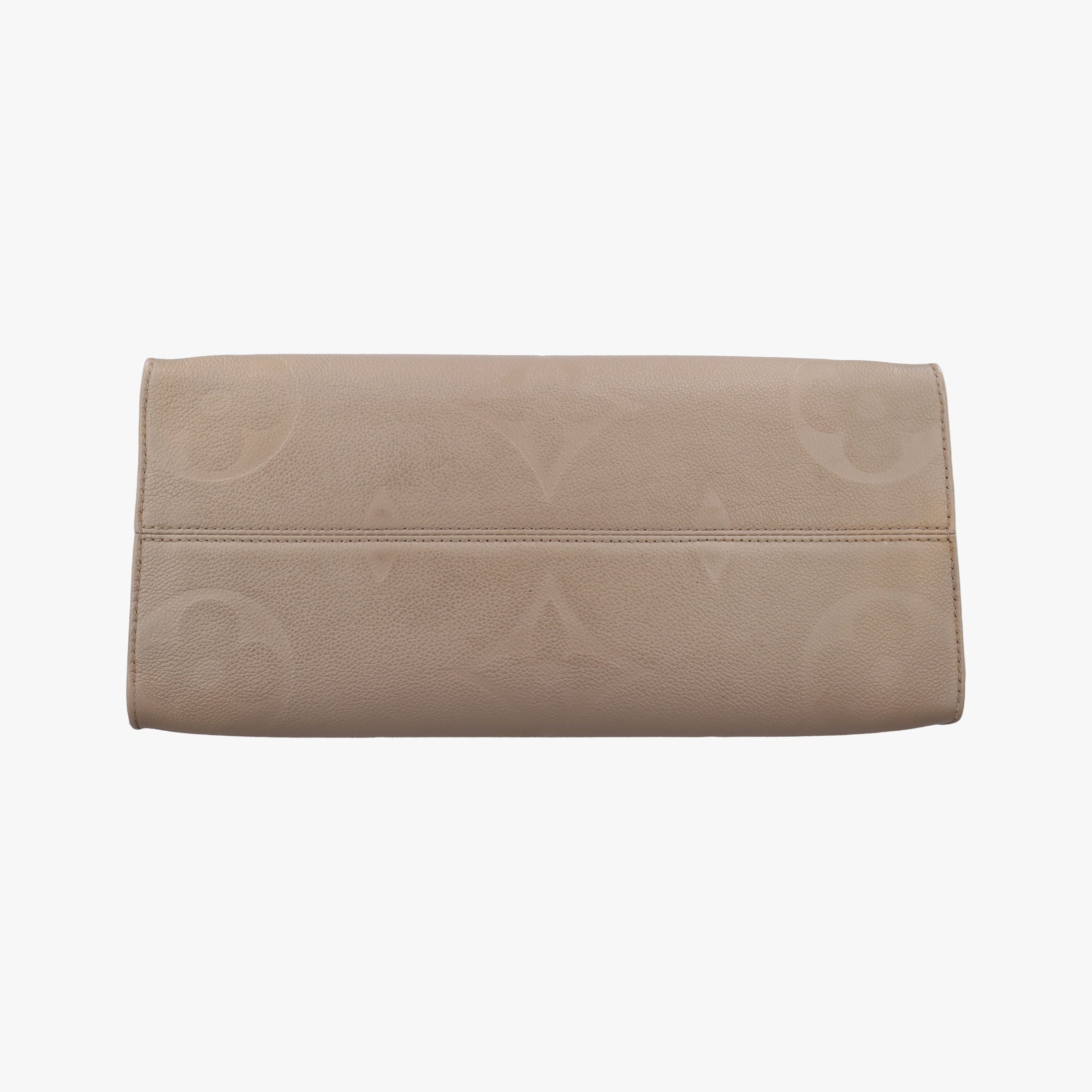 OntheGo MM Beige Monogram Empreinte M45607 IC ChipオンザゴーMM ベージュ系 モノグラム アンプラント M45607 ICチップ