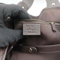 Pelham Hobo Brown canvas×leather 292927 D011478835ペルハム ホーボー ブラウン キャンバス×レザー 292927 D011478835