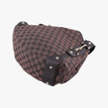 Pelham Hobo Brown canvas×leather 292927 D011478835ペルハム ホーボー ブラウン キャンバス×レザー 292927 D011478835