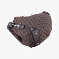 Pelham Hobo Brown canvas×leather 292927 D011478835ペルハム ホーボー ブラウン キャンバス×レザー 292927 D011478835