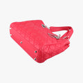 Cannage Dior Soft Shopping Red lambskin 01-RU-1101カナージュ ディオール ソフト ショッピング レッド ラムスキン 01-RU-1101