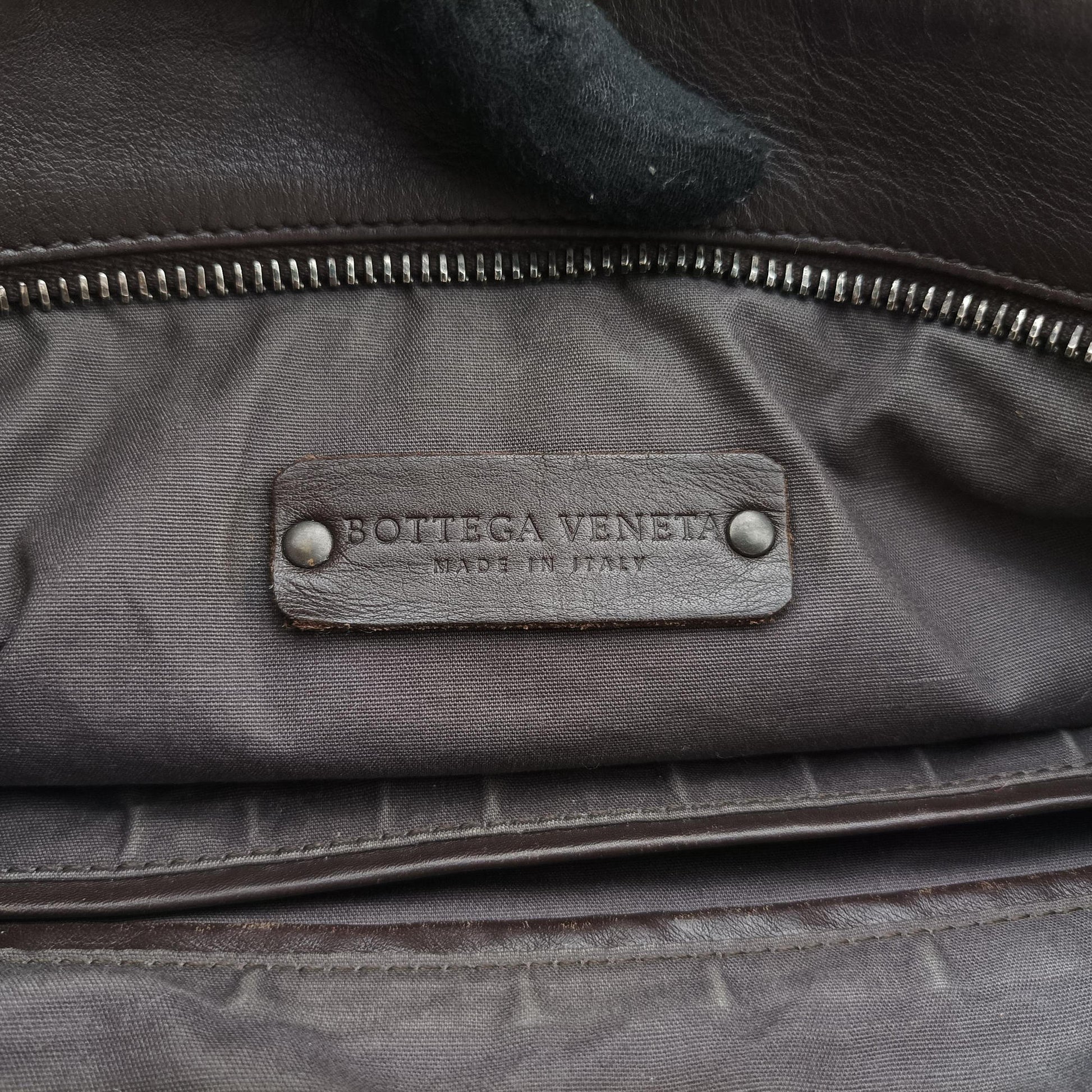 Intrecciato Brown lambskin B00120966Xイントレチャート ブラウン ラムスキン B00120966X