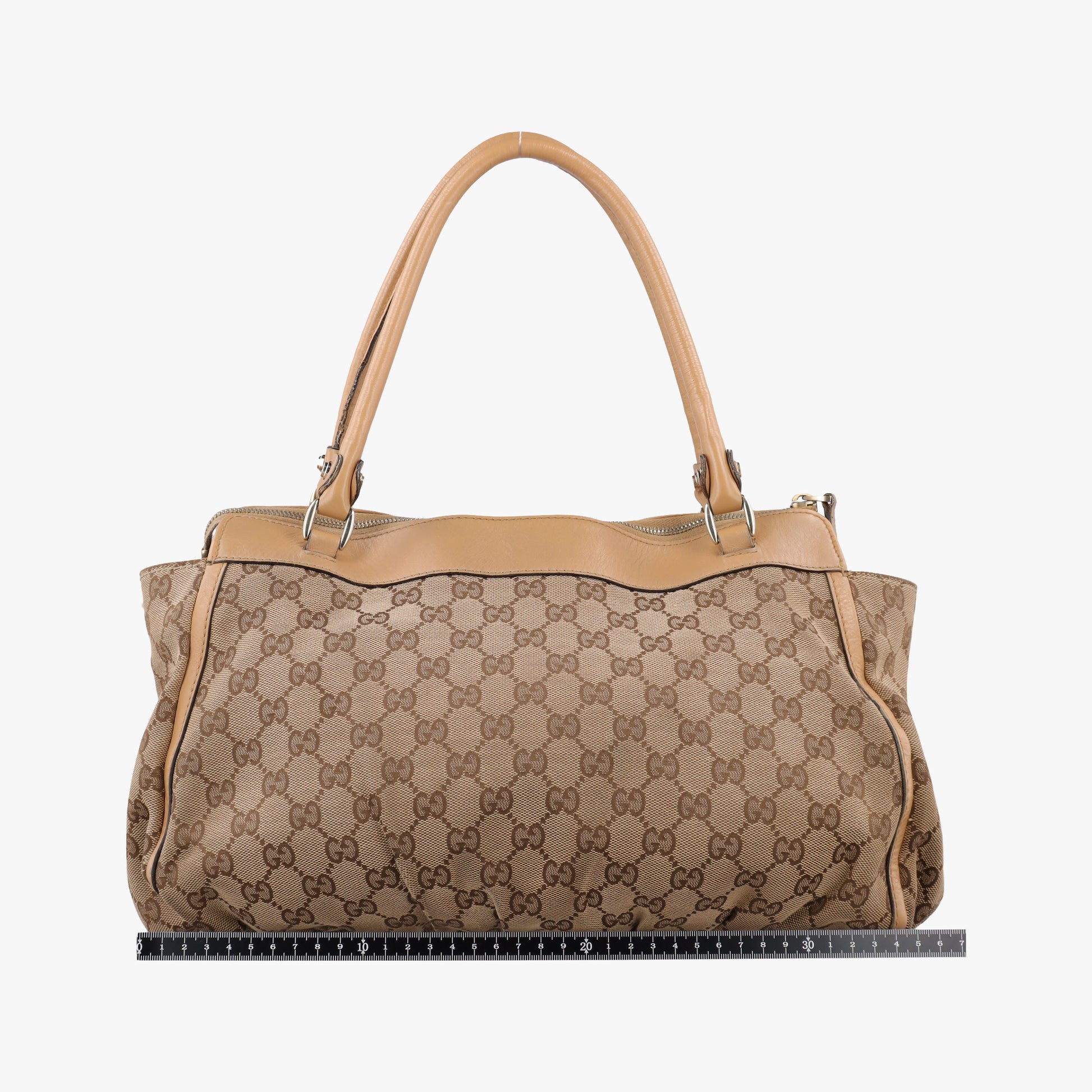 Abbey Brown Canvas×Leather 189831 H4294609アビー ブラウン キャンバス×レザー 189831 H4294609
