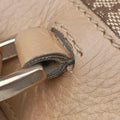 Abbey Brown Canvas×Leather 189831 H4294609アビー ブラウン キャンバス×レザー 189831 H4294609