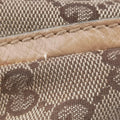 Abbey Brown Canvas×Leather 189831 H4294609アビー ブラウン キャンバス×レザー 189831 H4294609