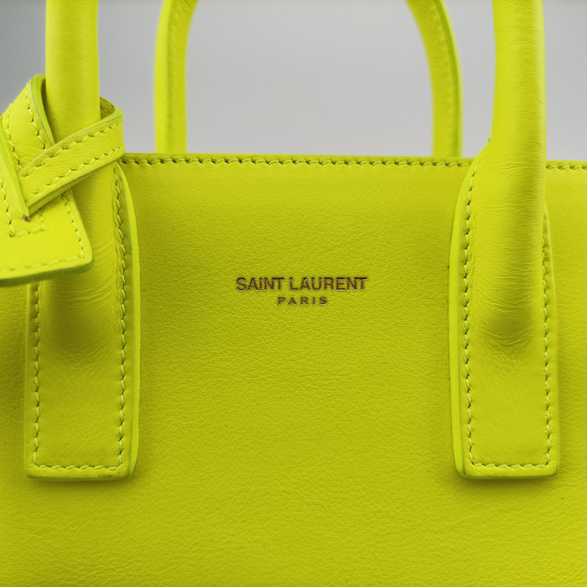 SAC DE JOUR yellow green Leather 340778 GNR340778.0414サックドジュールナノ イエローグリーン レザー 340778 GNR340778.0414