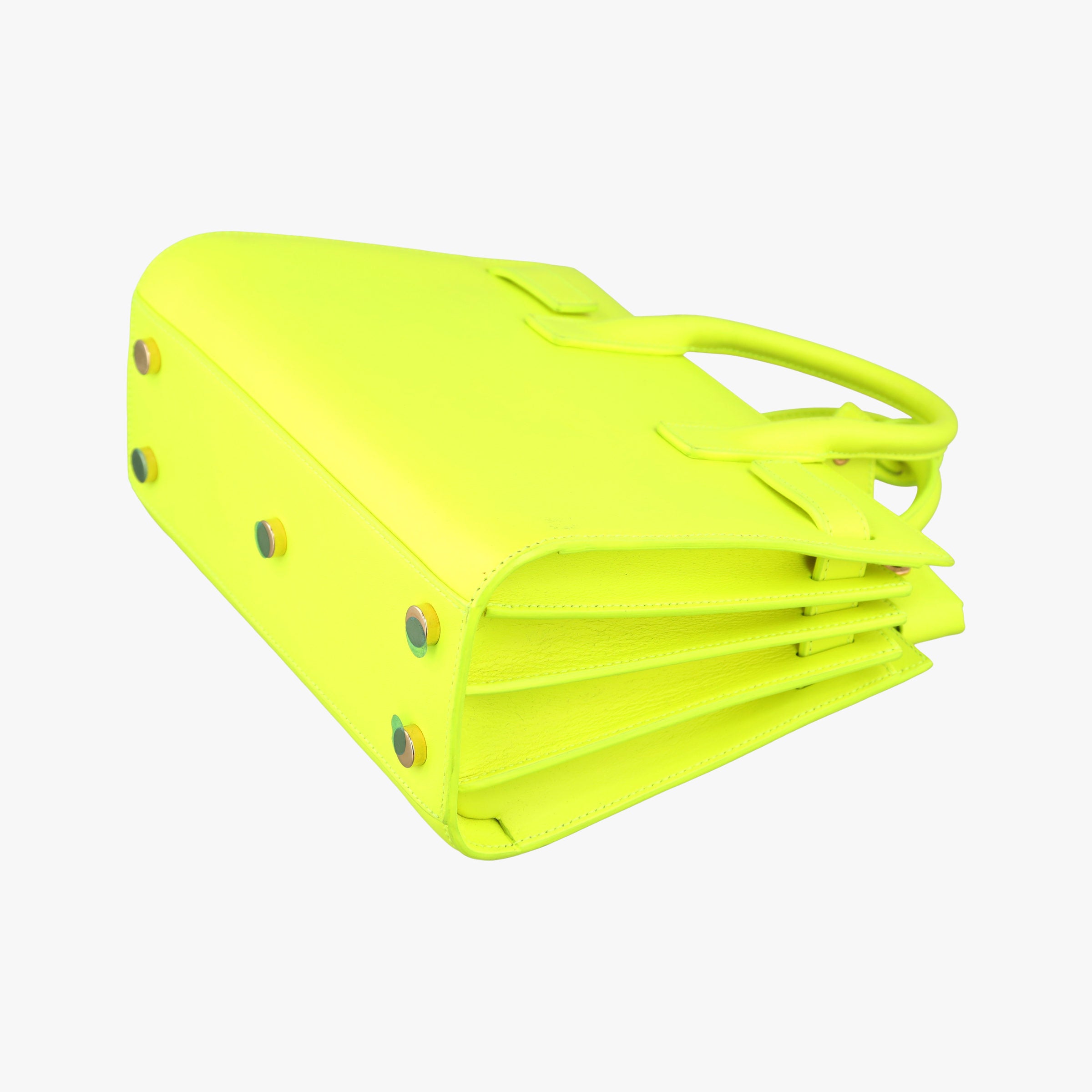 SAC DE JOUR yellow green Leather 340778 GNR340778.0414サックドジュールナノ イエローグリーン レザー 340778 GNR340778.0414