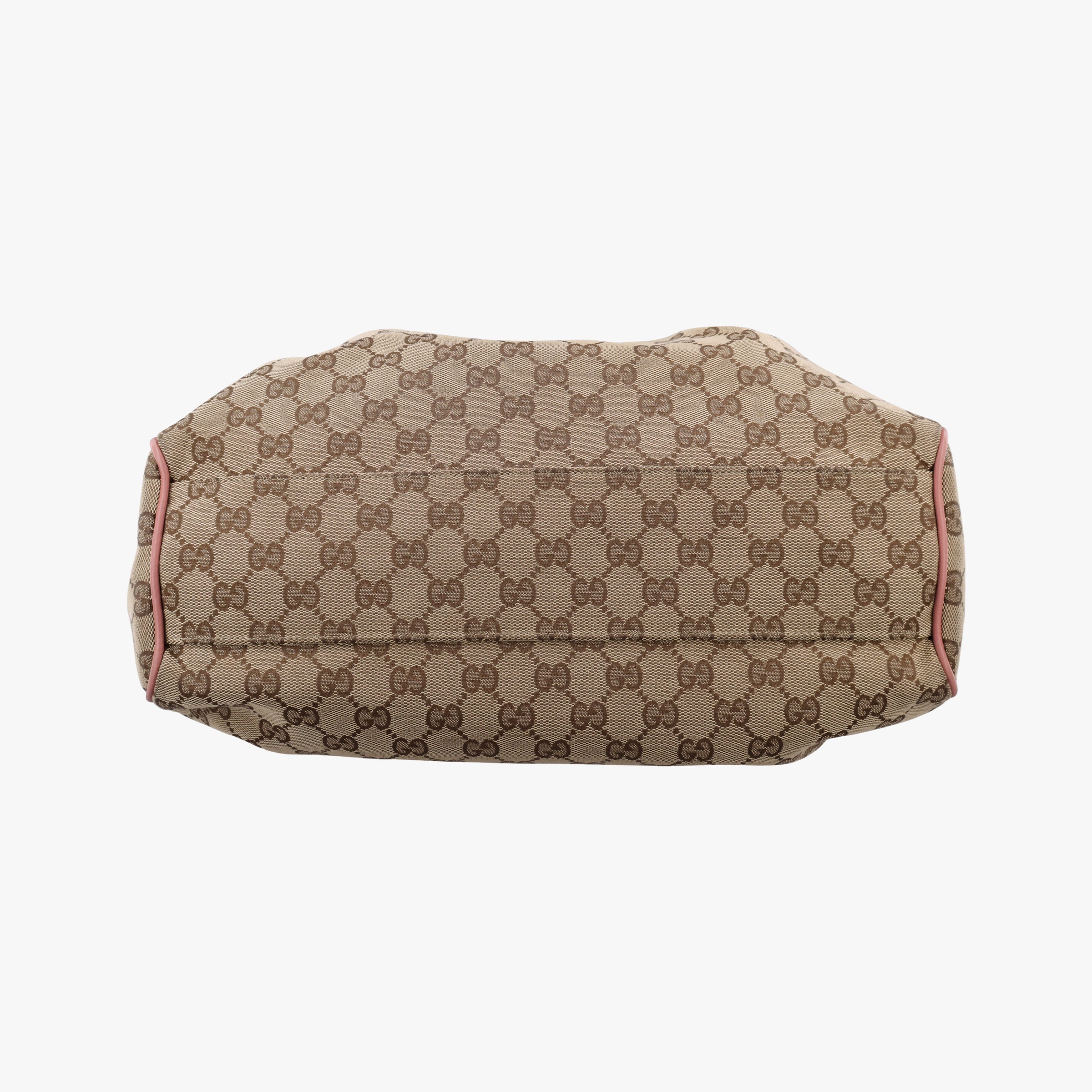 Sukey Beige × Brown × Pink canvas×leather 211944 F6531090スーキー ベージュ × ブラウン × ピンク キャンバス×レザー 211944 F6531090