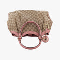Sukey Beige × Brown × Pink canvas×leather 211944 F6531090スーキー ベージュ × ブラウン × ピンク キャンバス×レザー 211944 F6531090