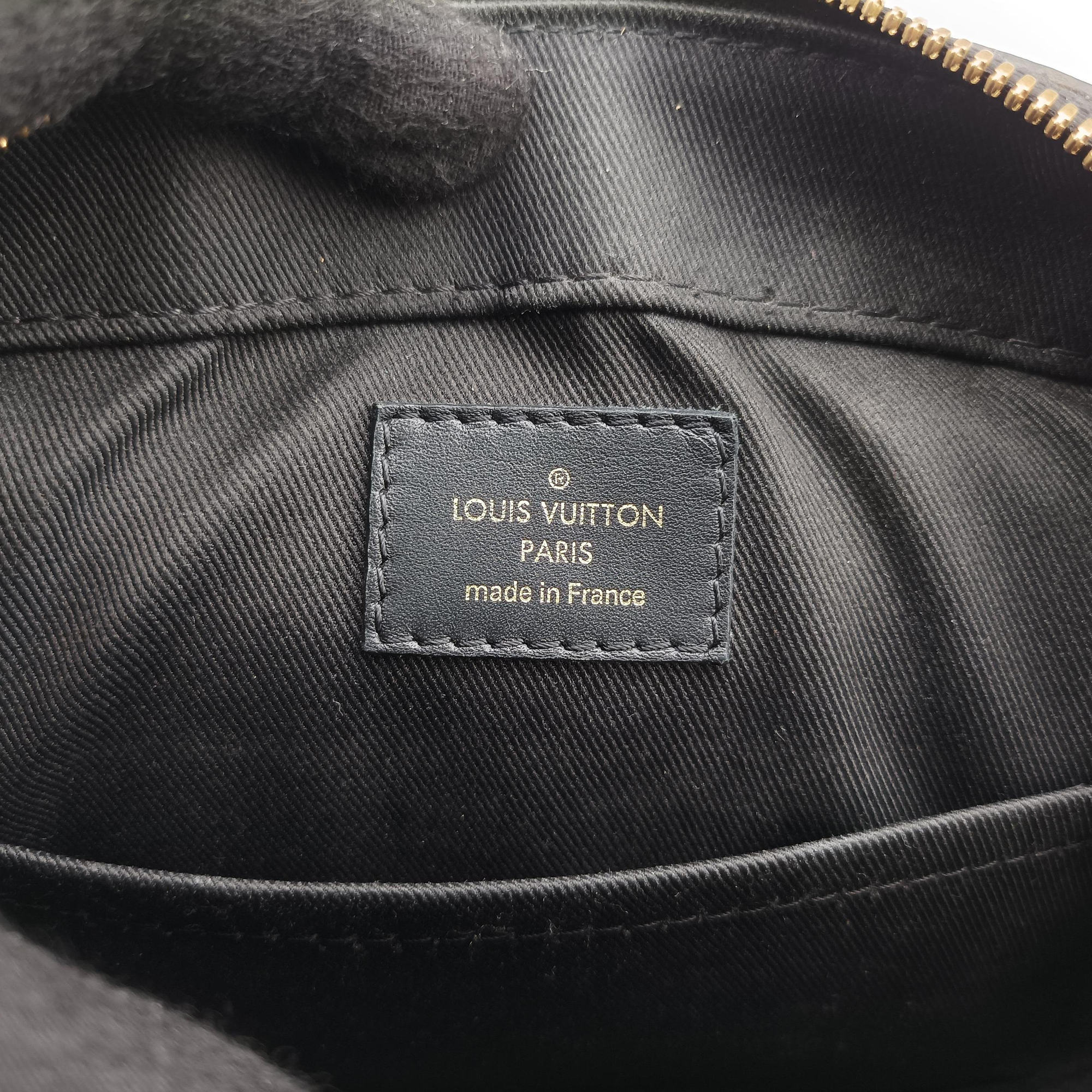 SAINTONGE brown×Noir Monogram Canvas×calf leather M43555 AH1179サントンジュ モノグラム/ブラウン×ノワール モノグラムキャンバス×カーフレザー M43555 AH1179