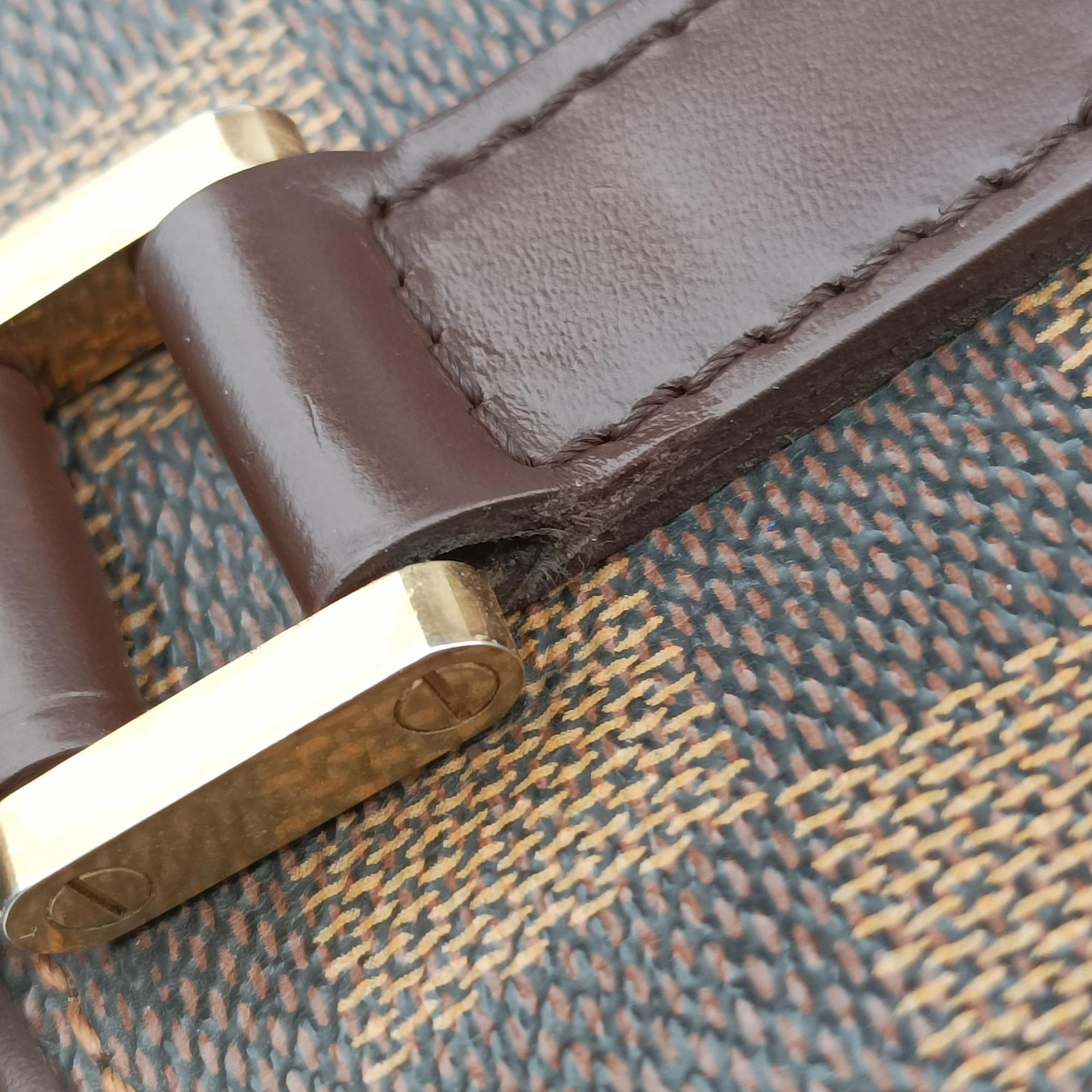Saria Horizontal EBENE Damier Canvas N51282 AR0052サリアオリゾンタル エベヌ ダミエ キャンバス N51282 AR0052