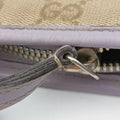 Princy Purple × Beige Leather×Canvas 204939 G3496047プリンシー パープル × ベージュ レザー×キャンバス 204939 G3496047