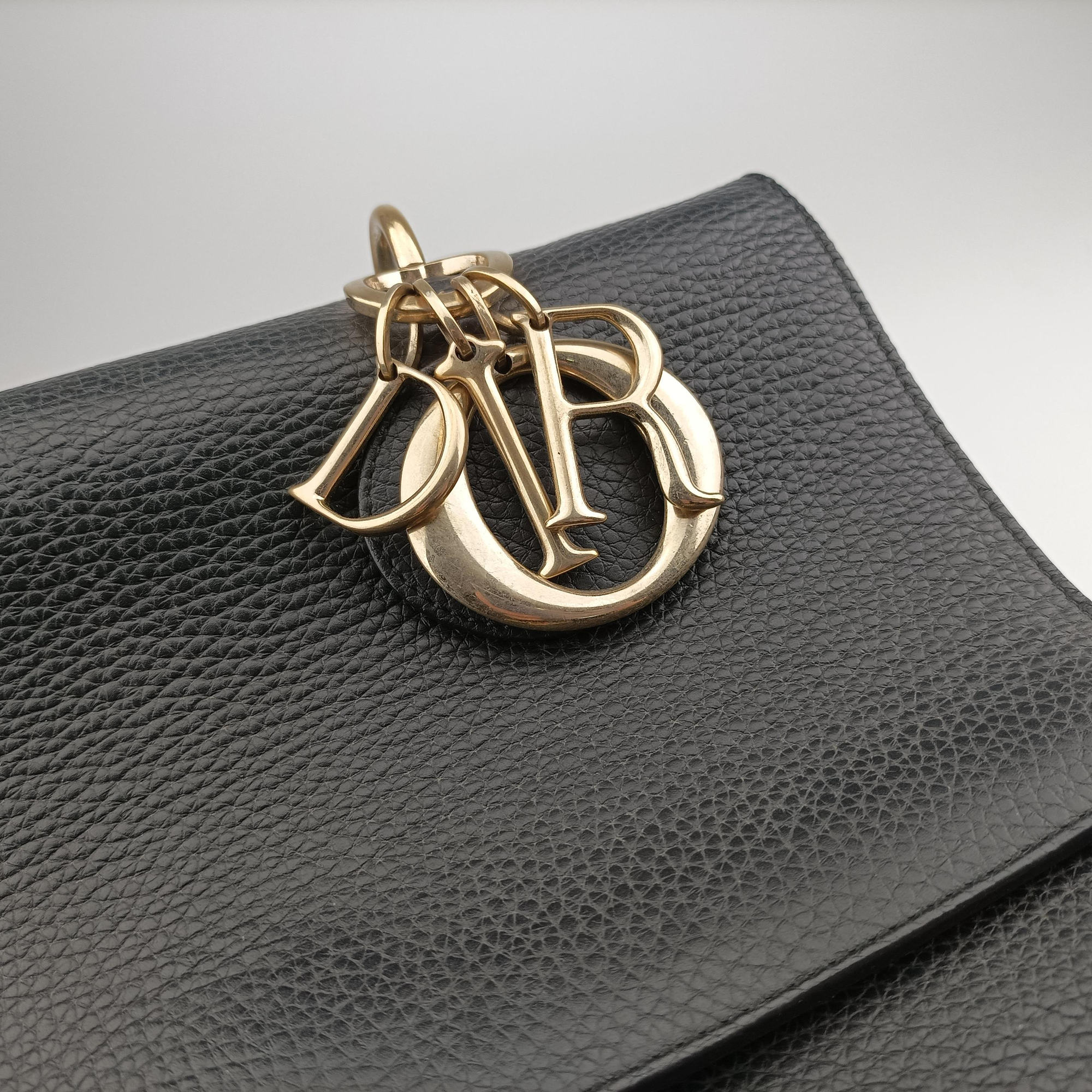 Be Dior Black Leather 28-MA-1114ビー ディオール ブラック レザー 28-MA-1114