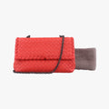 Intrecciato Olimpia Orange lambskin B06269247Pイントレチャート オリンピア オレンジ ラムスキン B06269247P