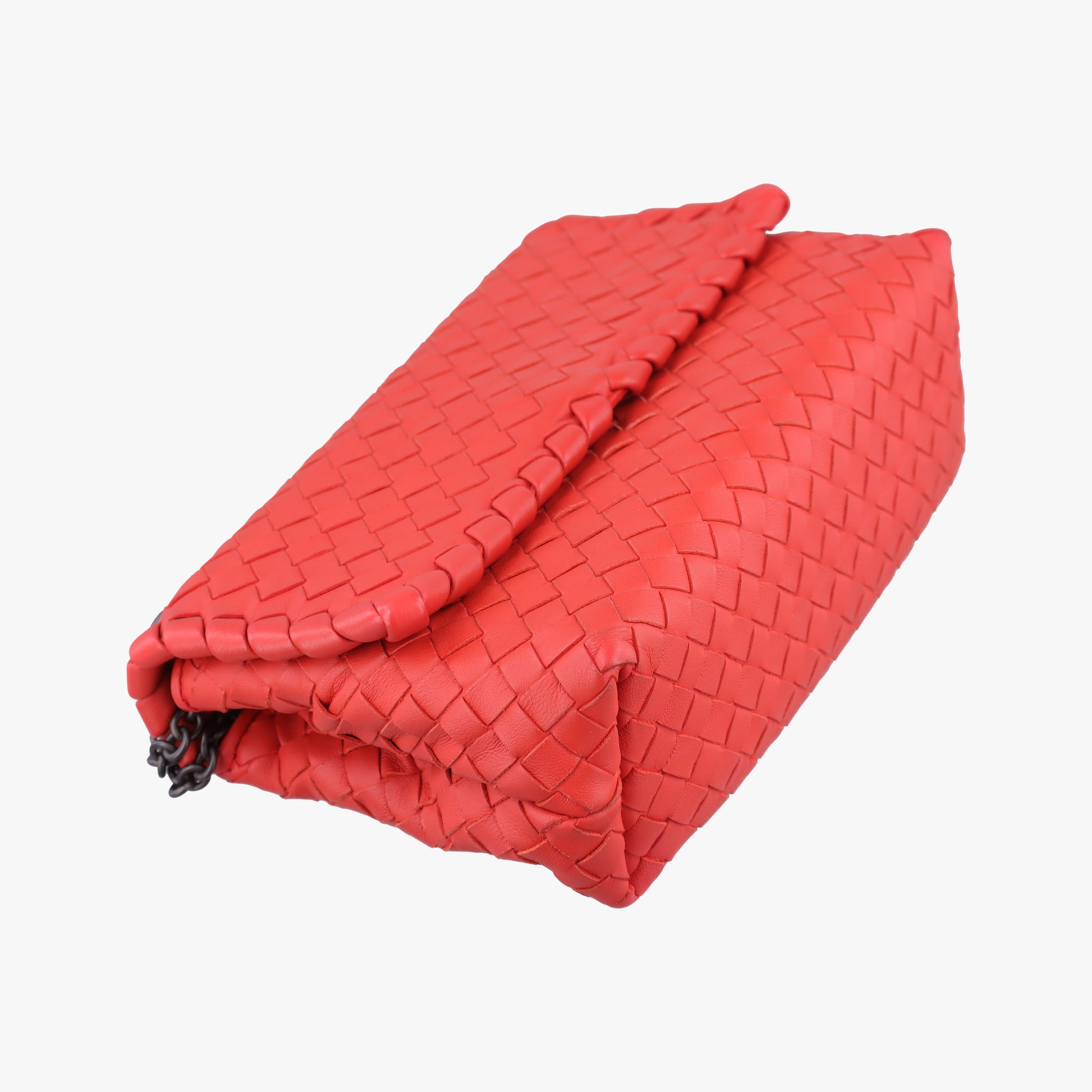 Intrecciato Olimpia Orange lambskin B06269247Pイントレチャート オリンピア オレンジ ラムスキン B06269247P