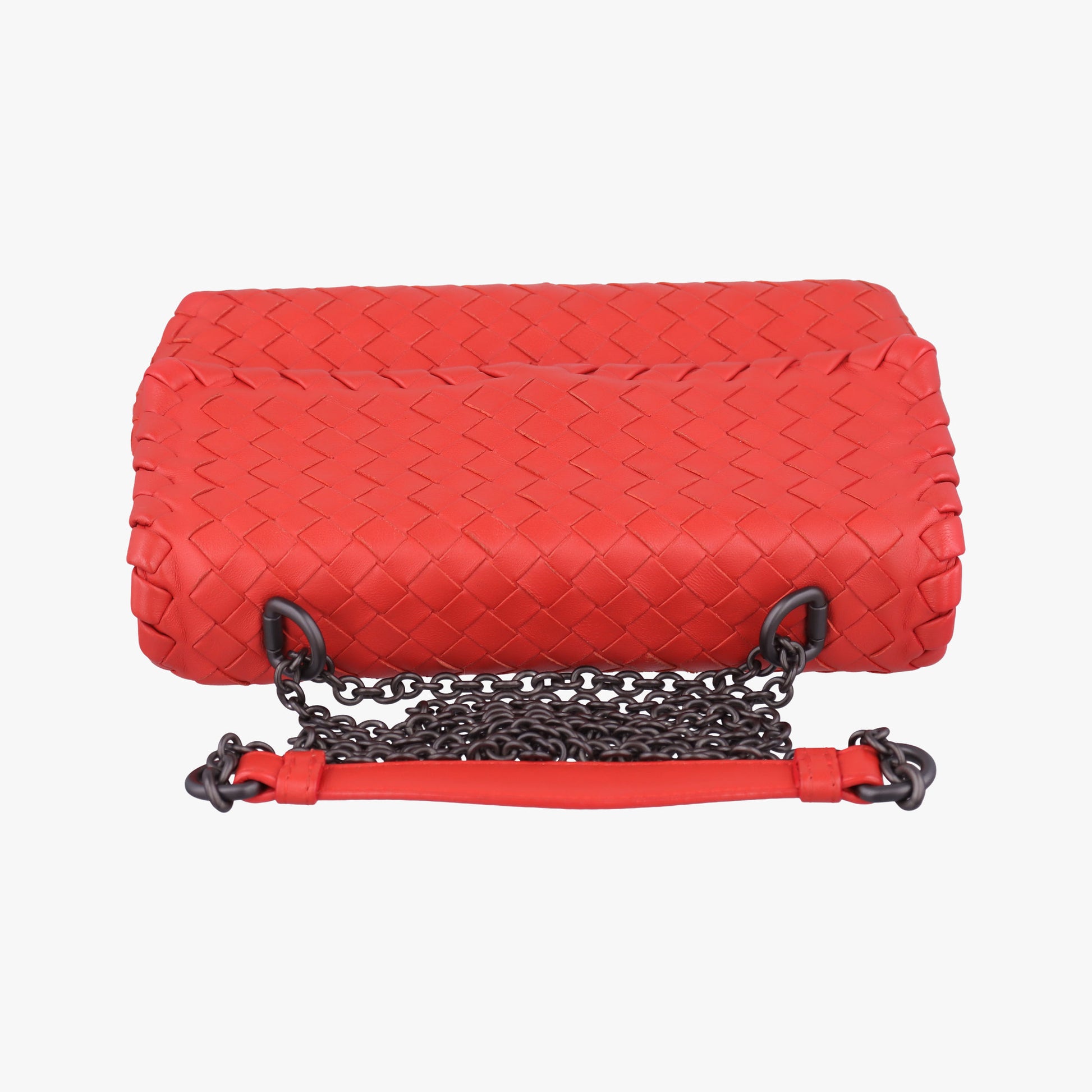 Intrecciato Olimpia Orange lambskin B06269247Pイントレチャート オリンピア オレンジ ラムスキン B06269247P