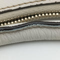 Abbey D-ring Hobo Beige×White canvas×leather 189833 C4783983アビー Dリング ホーボー ベージュ×ホワイト キャンバス×レザー 189833 C4783983