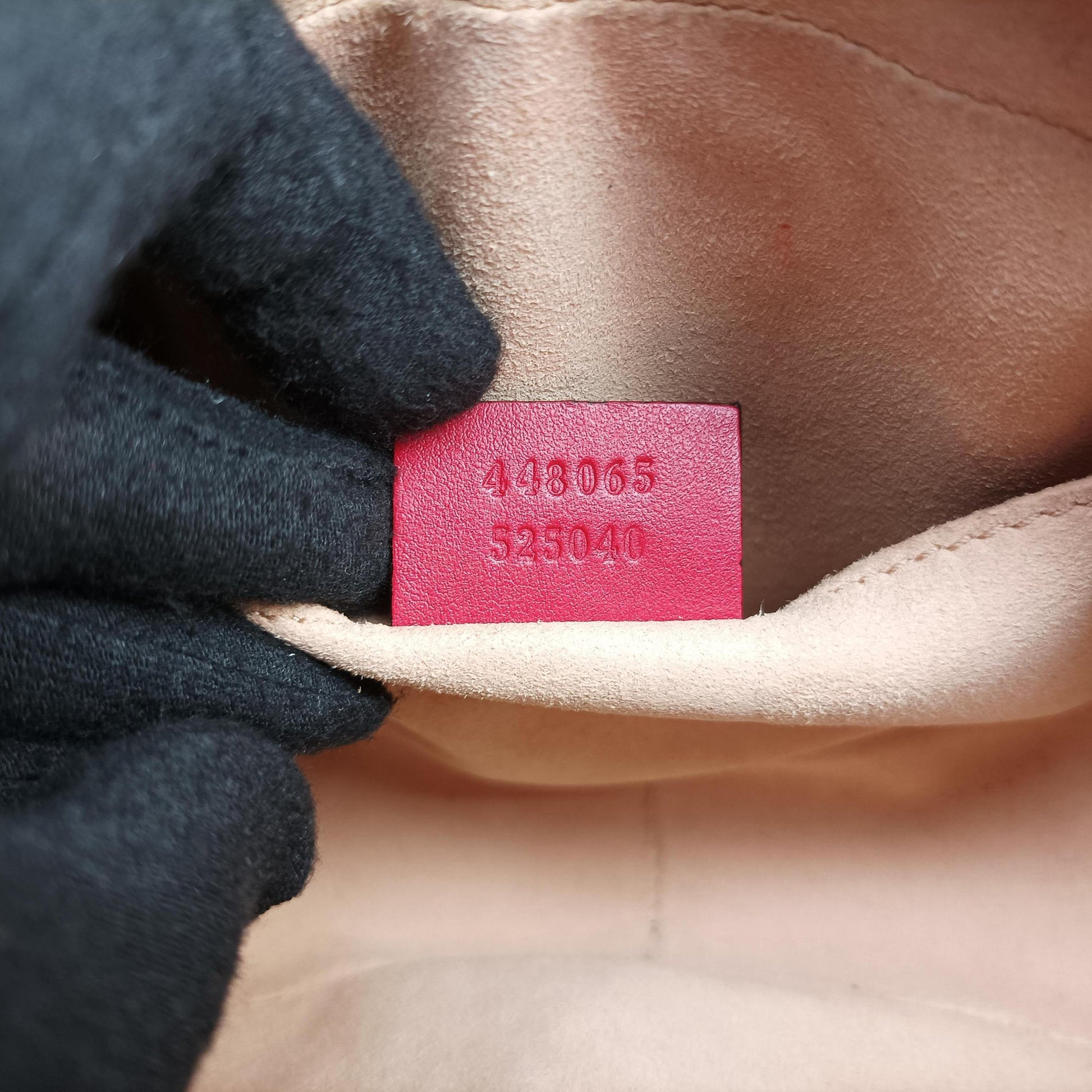 GG Marmont Red Leather 448065 C026485297GGマーモント レッド レザー 448065 C026485297