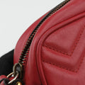 GG Marmont Red Leather 448065 C026485297GGマーモント レッド レザー 448065 C026485297