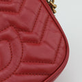GG Marmont Red Leather 448065 C026485297GGマーモント レッド レザー 448065 C026485297