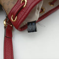 Doraemon collaboration Brown×Red×Multicolor PVC coated canvas×Leather 647801 D033915017ドラえもんコラボ ブラウン×レッド×マルチカラー PVCコーティングキャンバス×レザー 647801 D033915017