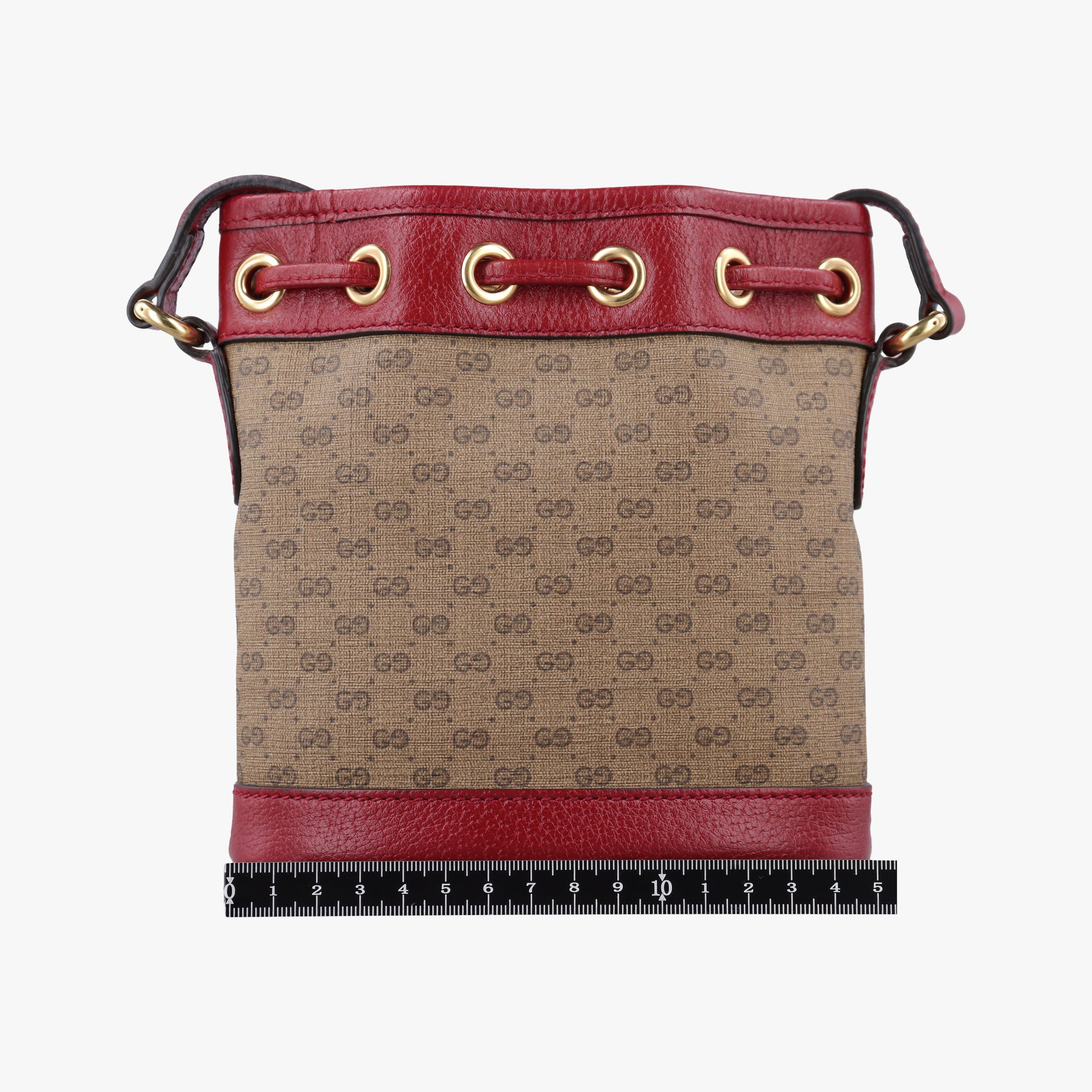 Doraemon collaboration Brown×Red×Multicolor PVC coated canvas×Leather 647801 D033915017ドラえもんコラボ ブラウン×レッド×マルチカラー PVCコーティングキャンバス×レザー 647801 D033915017