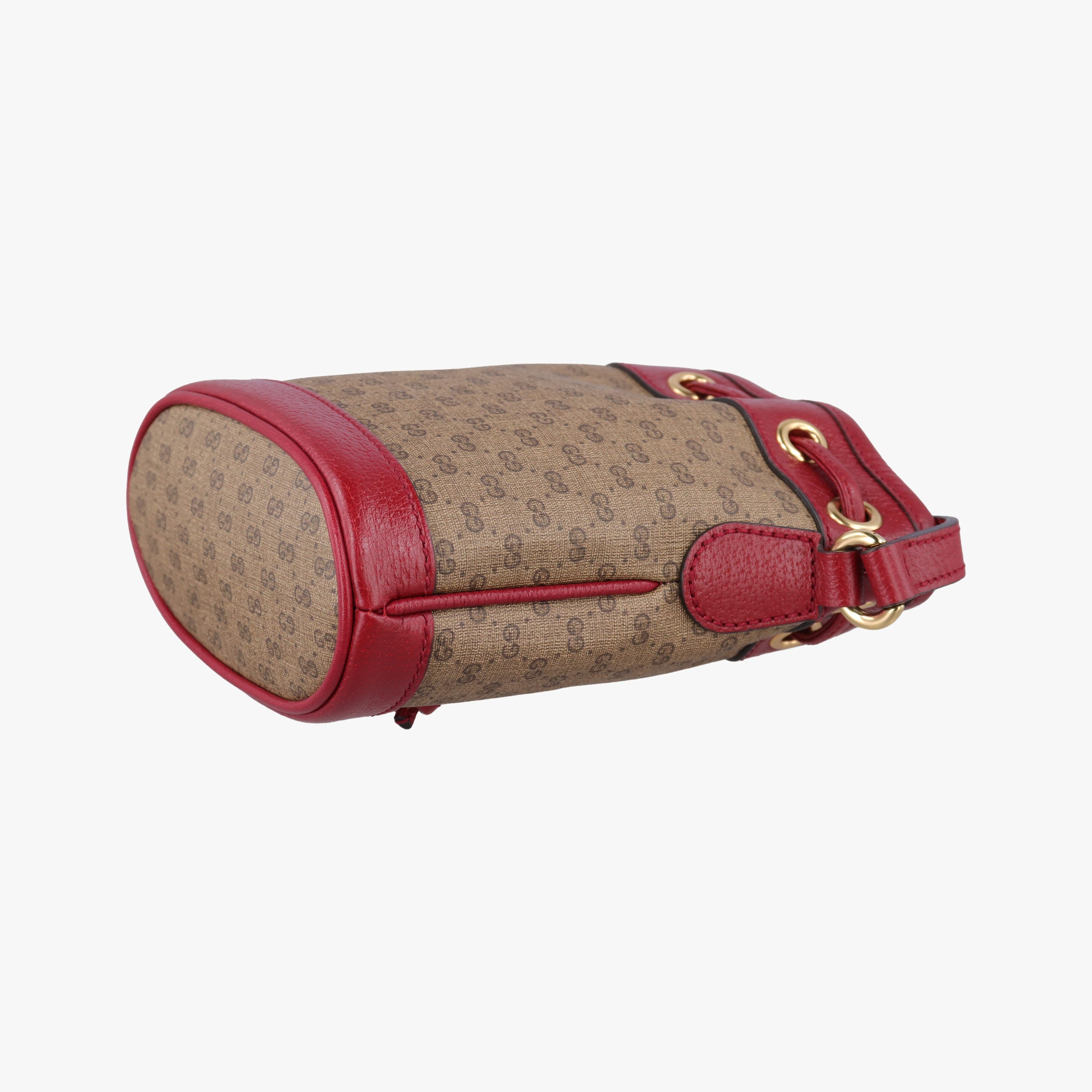 Doraemon collaboration Brown×Red×Multicolor PVC coated canvas×Leather 647801 D033915017ドラえもんコラボ ブラウン×レッド×マルチカラー PVCコーティングキャンバス×レザー 647801 D033915017