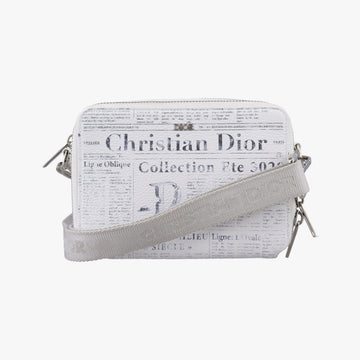 Daniel Arsham collaboration Newspaper Print White Leather 10-BO-1119ダニエルアーシャム コラボ ニュースペーパー ホワイト レザー 10-BO-1119