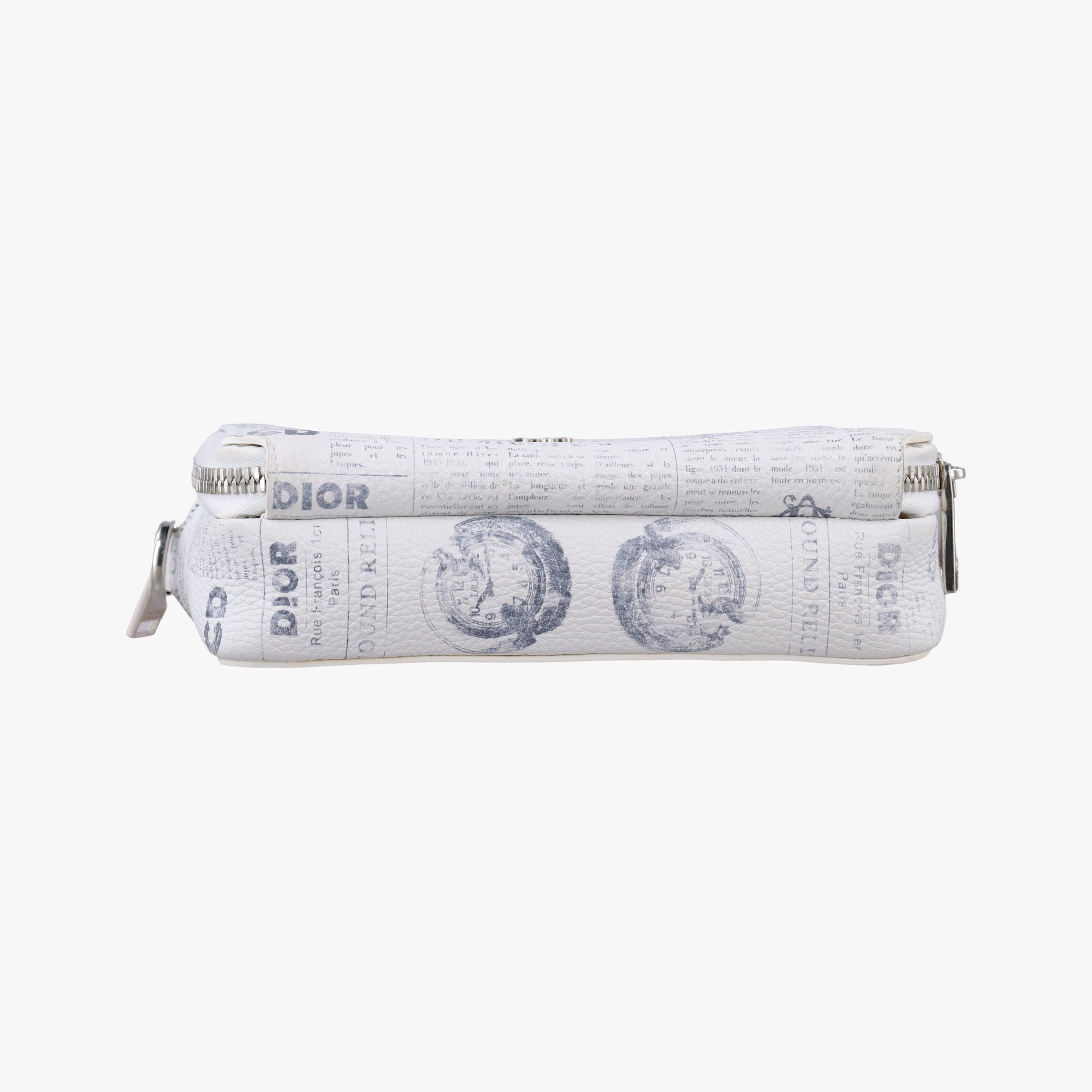 Daniel Arsham collaboration Newspaper Print White Leather 10-BO-1119ダニエルアーシャム コラボ ニュースペーパー ホワイト レザー 10-BO-1119