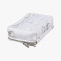 Daniel Arsham collaboration Newspaper Print White Leather 10-BO-1119ダニエルアーシャム コラボ ニュースペーパー ホワイト レザー 10-BO-1119