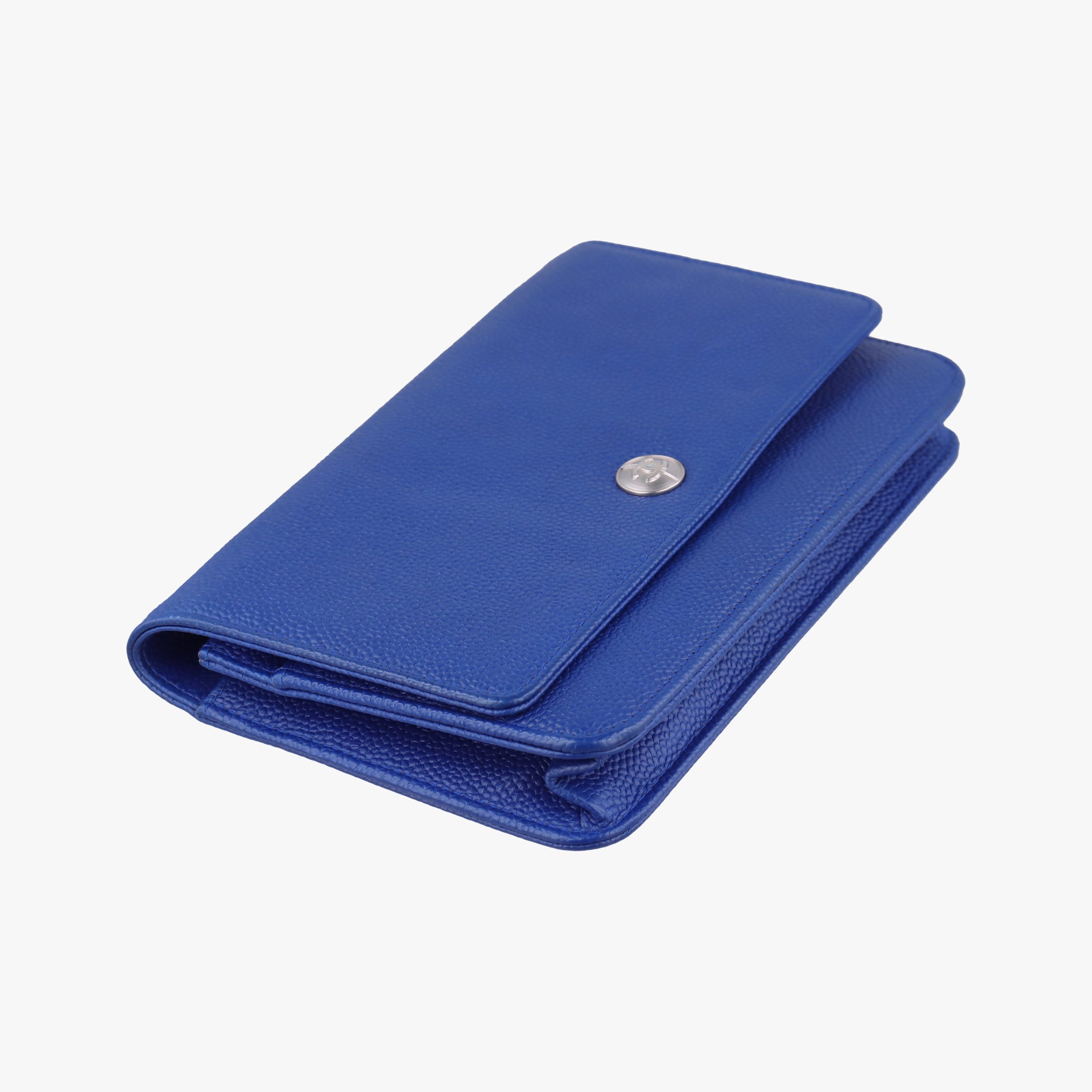 Caviar Wallet Chain Blue caviar skin A68872 17900635キャビア ウォレット チェーン ブルー キャビアスキン A68872 17900635