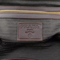 Vitello Daino Trimmed Canapa Logo Frame Brown Fabric × leather BR3508 25ヴィッテロ ダイノ トリム カナパ ロゴ フレーム ブラウン ファブリック×レザー BR3508 25