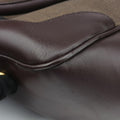 Vitello Daino Trimmed Canapa Logo Frame Brown Fabric × leather BR3508 25ヴィッテロ ダイノ トリム カナパ ロゴ フレーム ブラウン ファブリック×レザー BR3508 25