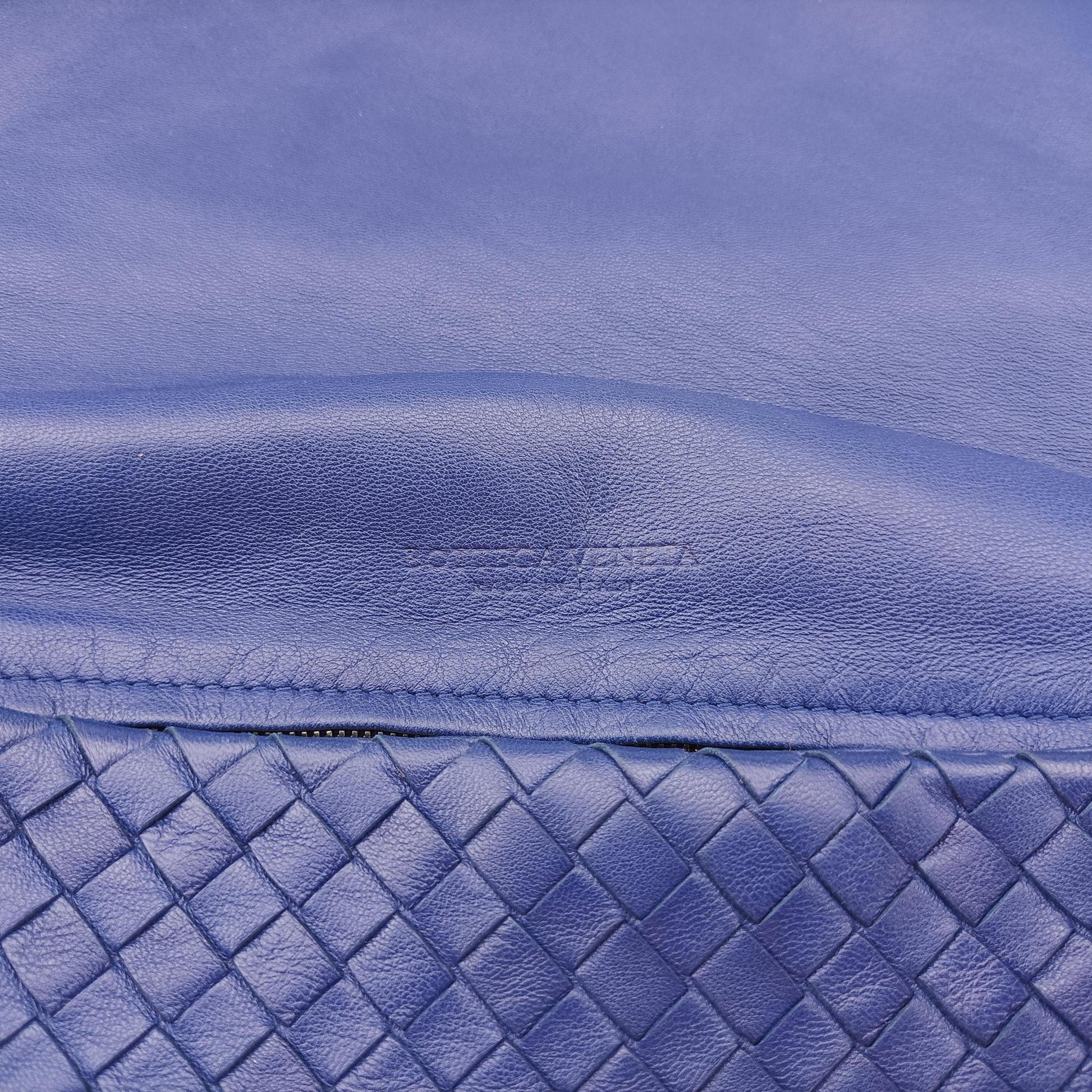 Intrecciato Navy lambskin 245343 V0016 4260 EPEV 2011 1340 Aイントレチャート ネイビー ラムスキン 245343 V0016 4260 EPEV 2011 1340 A