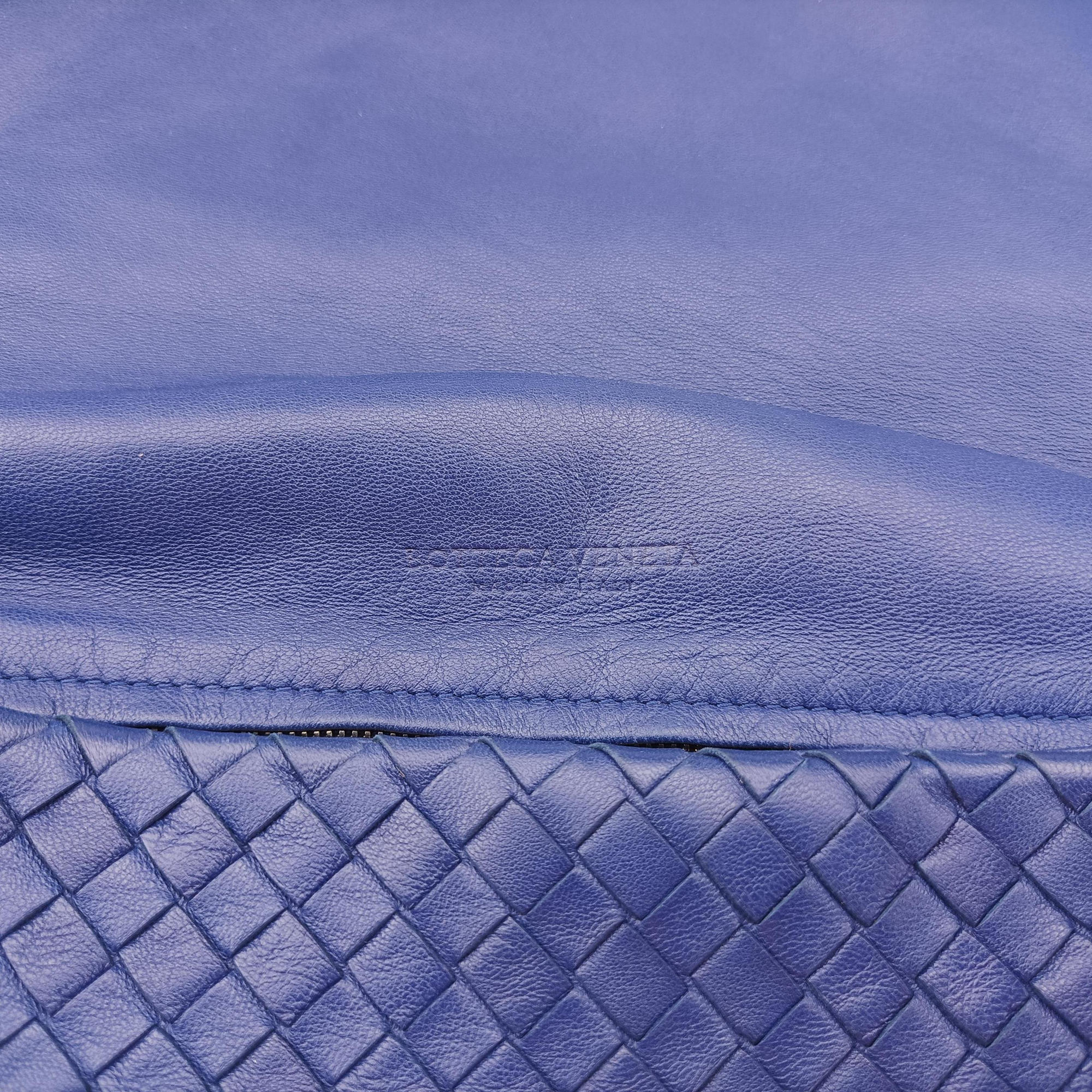 Intrecciato Navy lambskin 245343 V0016 4260 EPEV 2011 1340 Aイントレチャート ネイビー ラムスキン 245343 V0016 4260 EPEV 2011 1340 A