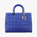 Lady Dior Blue lambskin 18-MA-1122レディディオール ブルー ラムスキン 18-MA-1122