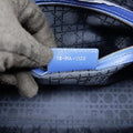 Lady Dior Blue lambskin 18-MA-1122レディディオール ブルー ラムスキン 18-MA-1122