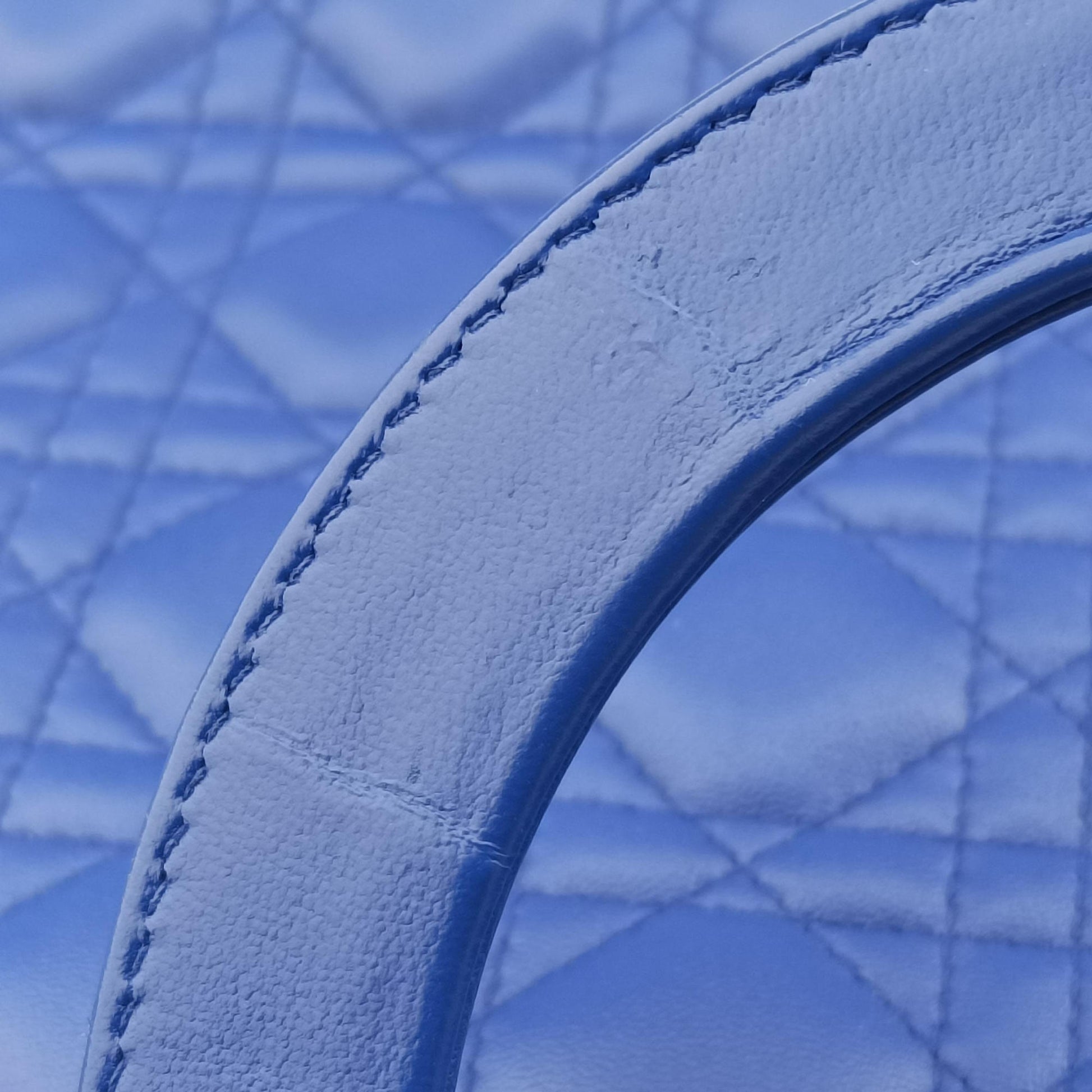 Lady Dior Blue lambskin 18-MA-1122レディディオール ブルー ラムスキン 18-MA-1122