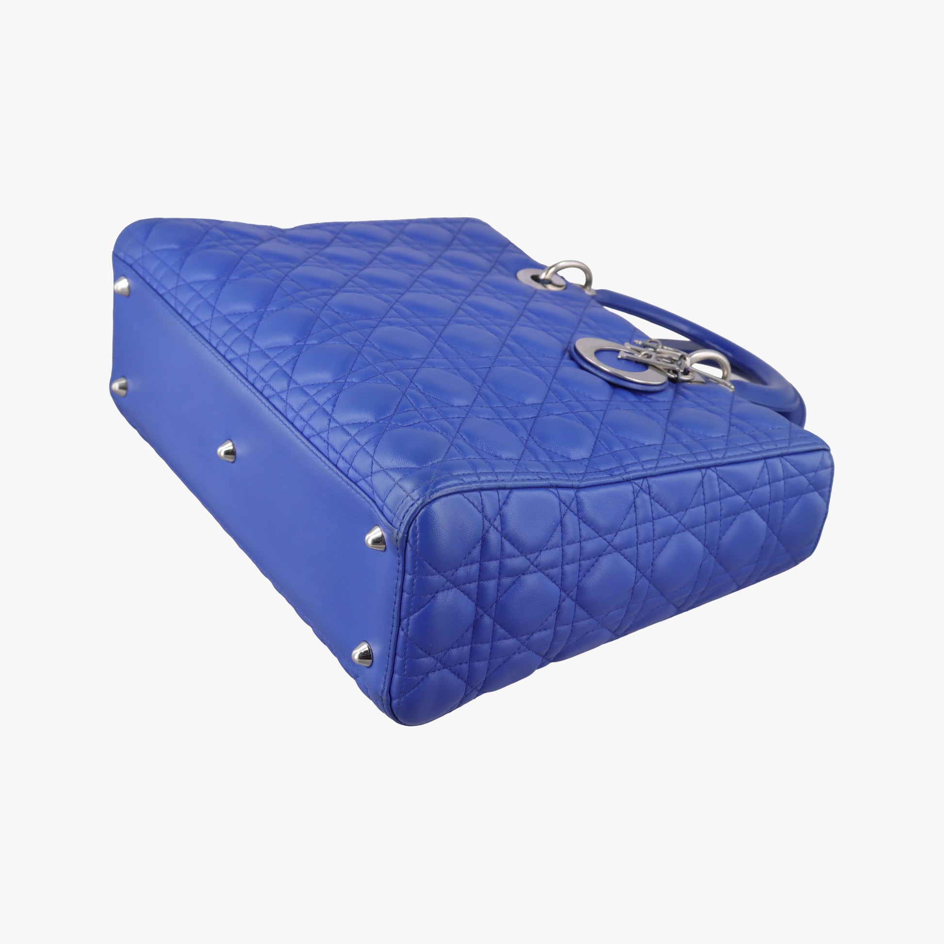 Lady Dior Blue lambskin 18-MA-1122レディディオール ブルー ラムスキン 18-MA-1122