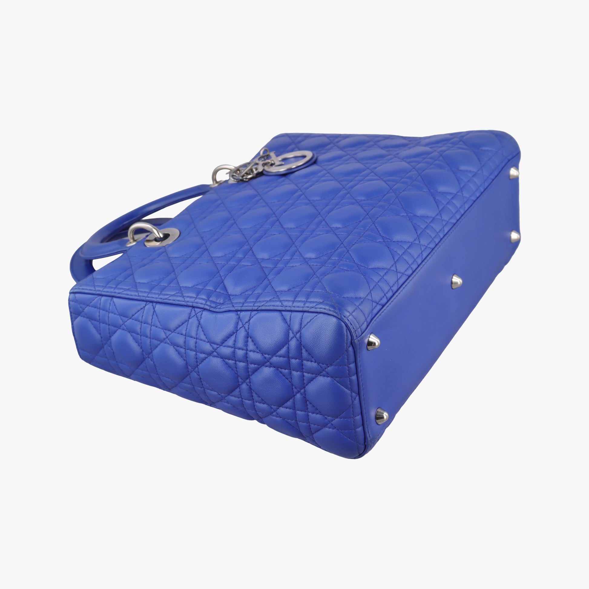 Lady Dior Blue lambskin 18-MA-1122レディディオール ブルー ラムスキン 18-MA-1122